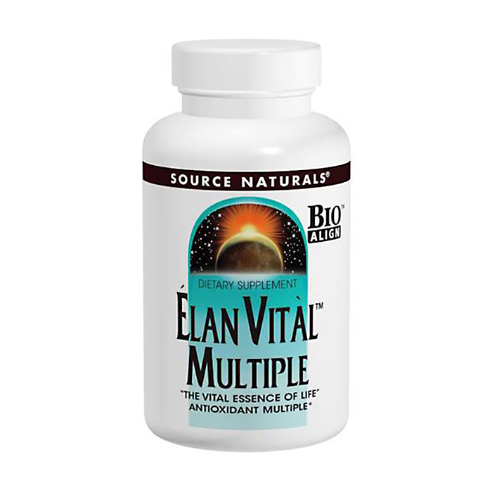 Мультивітаміни Source Naturals Elan Vital Multiple, 180 таблеток